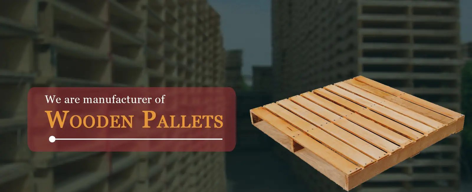 Wooden Pallet Exporter